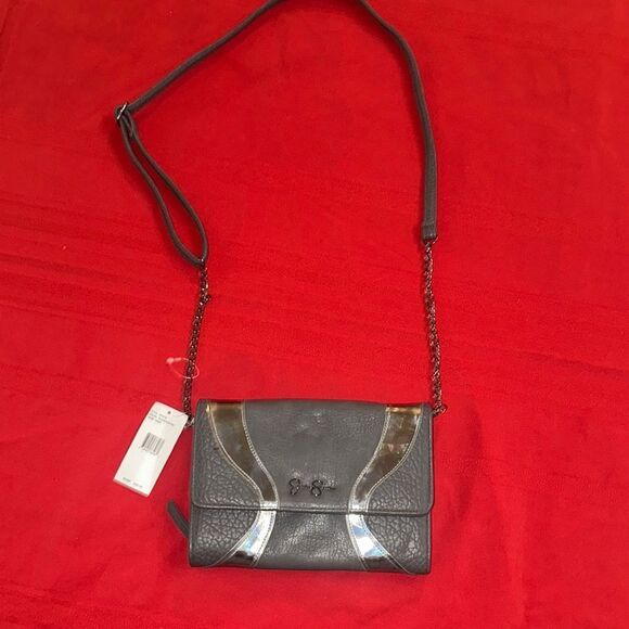 NWT Jessica Simpson Elegant Slate/Pewter Crossbody Bag - Picture 1 of 12